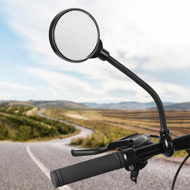 Espejo Retrovisor para Manillar de Bicicleta de Carretera, Rotación de 360 degree, Gran Angular, Universal, Convexo Baoblaze Espejo retrovisor de bicicleta
