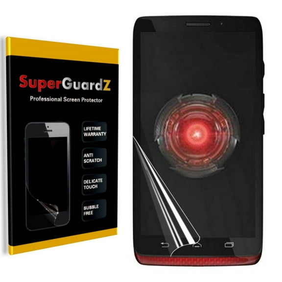 [8-Pack] For Motorola Droid Maxx (1st Gen, 2013 Release) - SuperGuardZ Anti-Glare Matte Screen Protector, Anti-Fingerprint, Anti-Scratch, Anti-Bubble