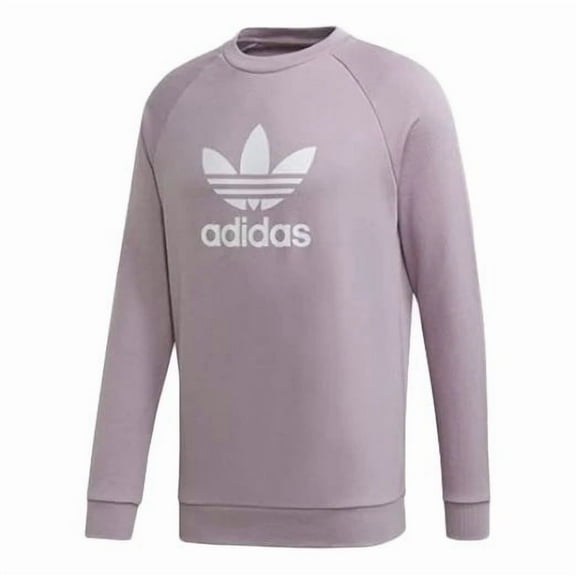 Adidas originals Trefoil Warm-up Crew Sweatshirt Light Purple ED5946