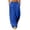 Blue, variant on Women Drawstring Elastic Waist Wide Leg Sweatpants, Loose Seam Detail Casual Trousers with Patch Pockets(Hot Pink,S)