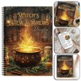 thumbnail image 2 of Witch's Stew & Brews Decipes - Witch's Brew Cookbook 50 Enchanted Recipes for Body & Soul, Witch Gift for Men Women, 2 of 5