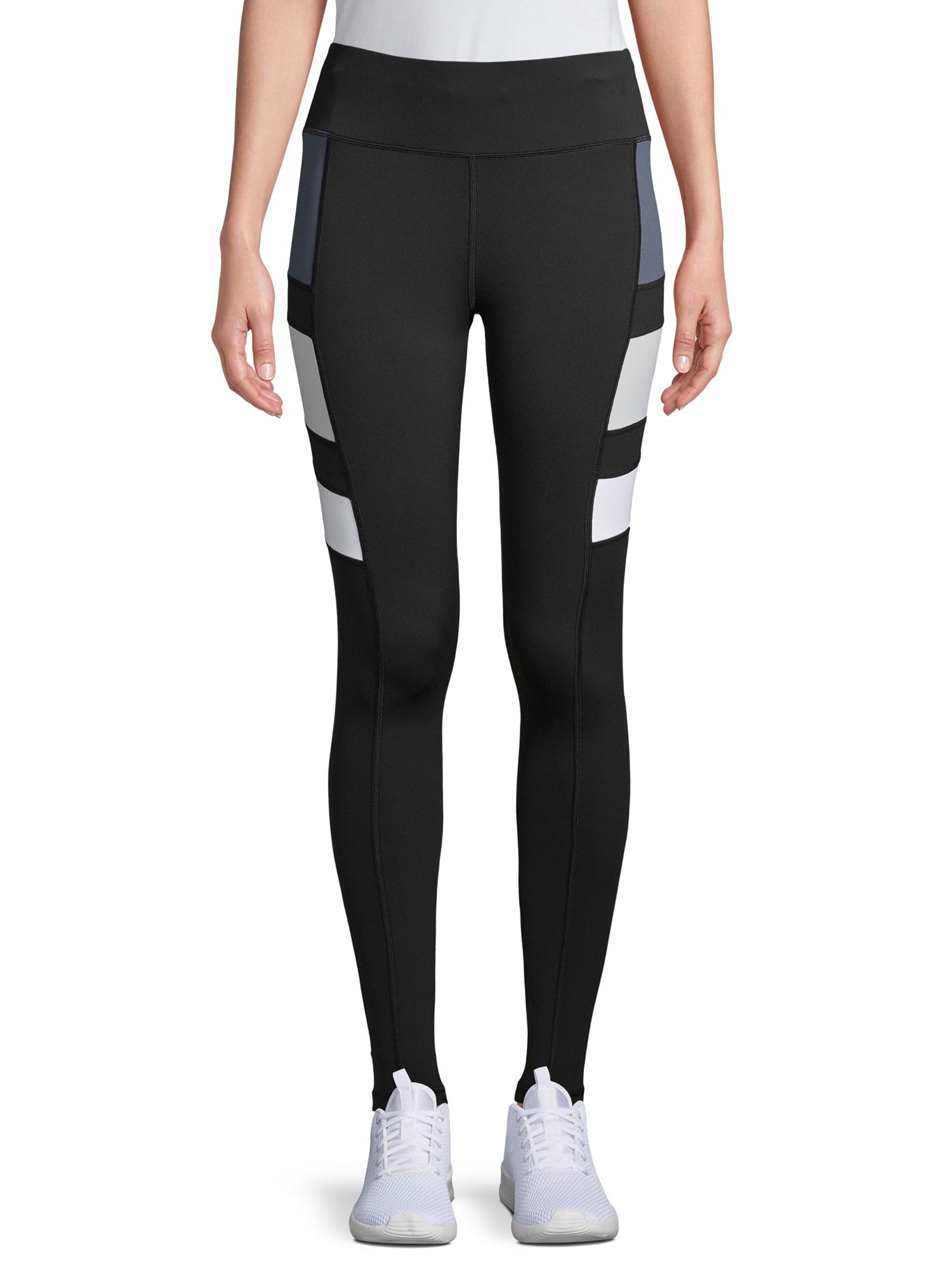 Avia Women's Active Performance Side Stripe Leggings - Walmart.com