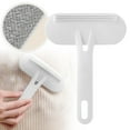 thumbnail image 2 of Double-Sided Lint Brush for Clothes And Furniture - Reusable Fabric Hair Remover Tool for Pet Hair, Lint, And Fuzz, Manual Lint Roller Alternative Ciozy, 2 of 9
