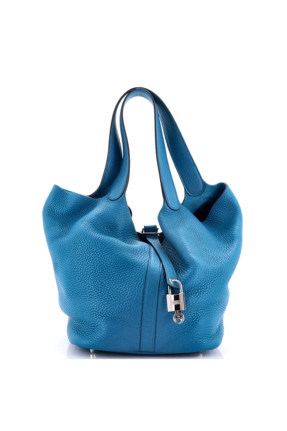 Pre-Owned Picotin Lock Bag Clemence GM By Rebag