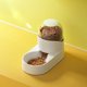 thumbnail image 3 of Fuente de Agua y Dispensador de Agua para Comida para Gatos/Dispensador de Agua Fuente Automática 2 Piezas - Comida para Perro/Gato/Croquetas Comederos y Bebederos Accesorios Tazón Gato/Perro/M, 3 of 4