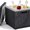 Graphite, variant on Beer and Wine Cooler Table Perfect for Your Patio, Picnic, and Beach Accessories, Graphite