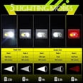 thumbnail image 4 of 2pcs Outdoor Night Running Lights, Usb Rechargeable Jogging Light, 5 Lighting Modes Walking Light, 4 of 5