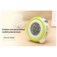 thumbnail image 2 of LED Alarm Clock with Night Light - Silent and Luminous, Three-Dimensional LED Alarm Clock - Silent Electronic Clock With Double Alarm For Students, Ideal For Bedrooms And Home Office Use, B, 2 of 4