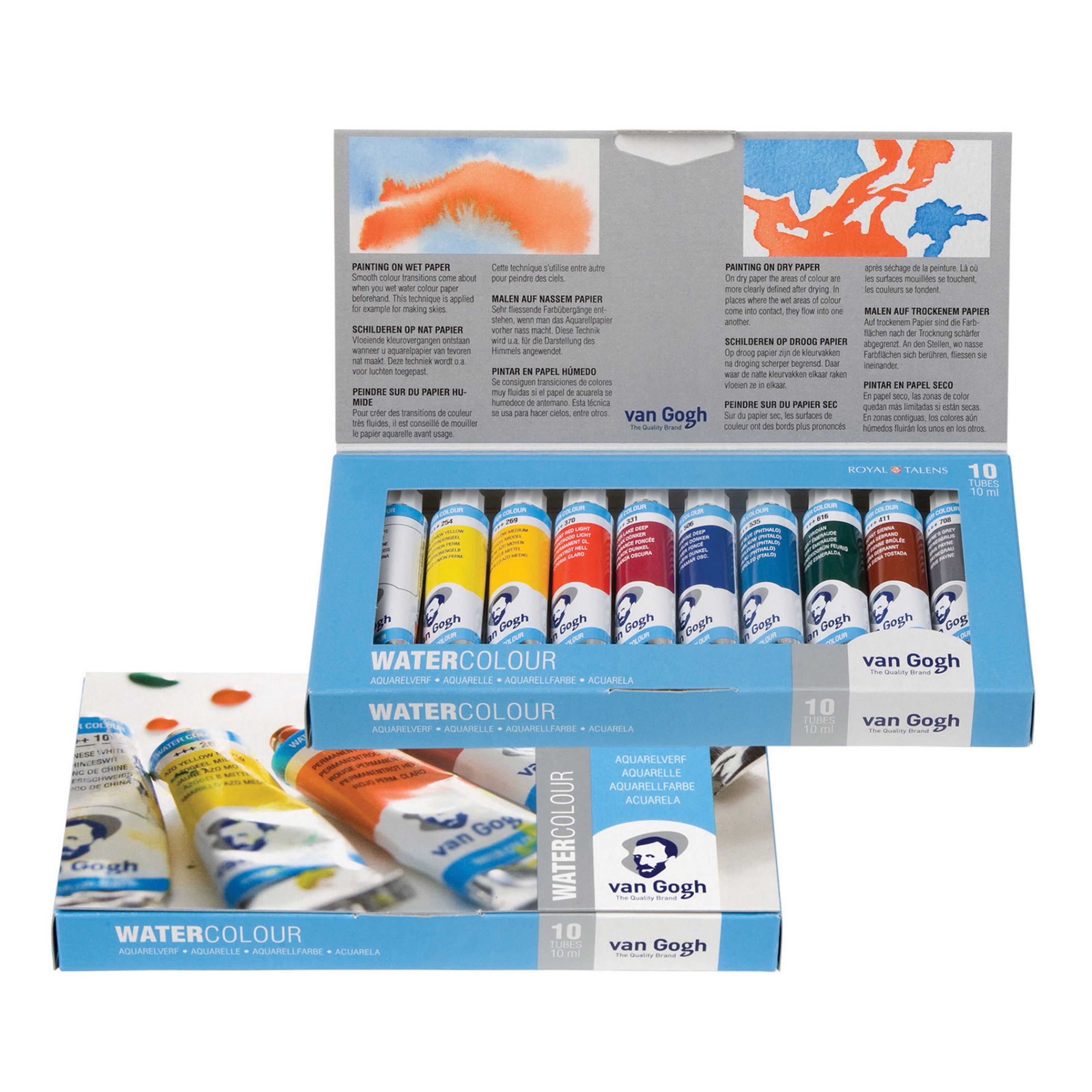 Van Gogh Watercolor Set, 10Color Set