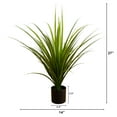 thumbnail image 2 of Nearly Natural 2ft. UV Resistant Artificial Grass Plant (Indoor/Outdoor), 2 of 5