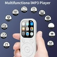 thumbnail image 3 of Reproductor MP3 Bluetooth 5.4, Reproductor de Música y Video Portátil, Mini MP3 Deportivo con Pantalla, Compatible con Radio FM, Grabación de Libros Electrónicos, ., 3 of 5