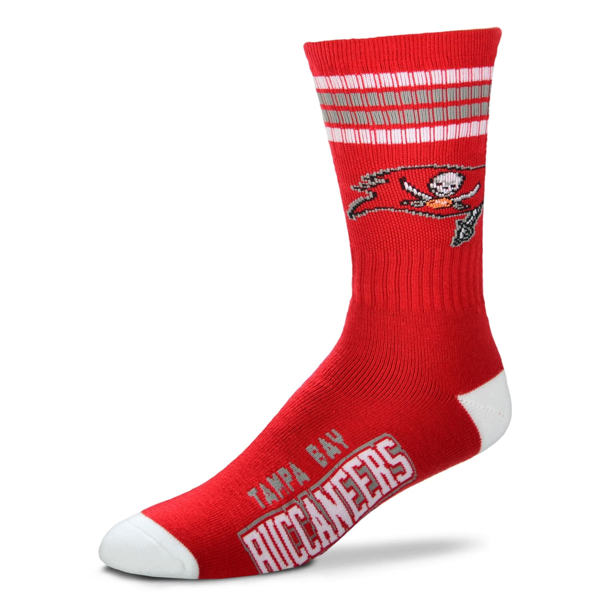 For Bare Feet Mens NCAA-Downtown Crew Socks 