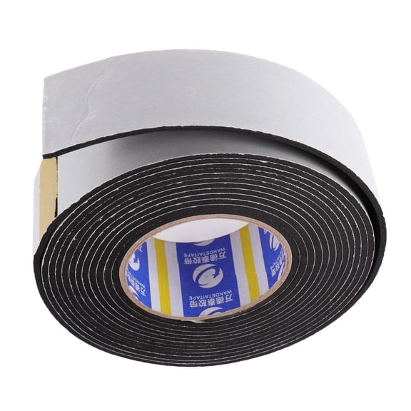 Unique Bargains Universal Weatherstrip Tarpaulin Repair Tape for Truck RV Car 1.97"x0.12"x16.40ft EVA Foam White 1 Pc