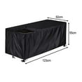 thumbnail image 1 of Mosiee Housse de Boîte de Rangement de Jardin Imperméable 210D Housse de Boîte de Terrasse Extérieure Housse de Protection pour Meuble Sac de Rangement Extérieur Housse de Contenant, 1 of 8