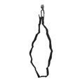 thumbnail image 2 of 2 Pcs Support de Plafond Noir pour Kayak Canot, Support de Toit pour Vélo pour Garage, 2 of 5
