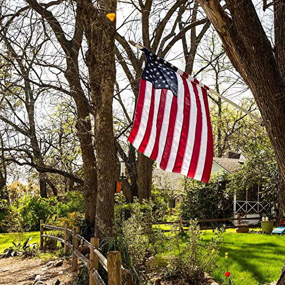 GIFTEXPRESS 8" x 12" Polycotton Outdoor Flag, 12 Pack