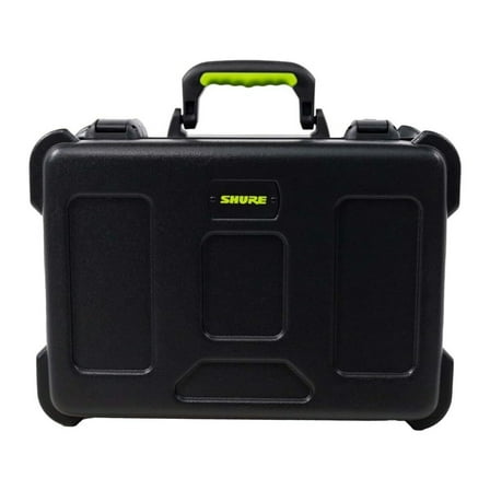 Shure Molded Plastic Case with TSA-Accepted Latches for 15 Wired Microphones