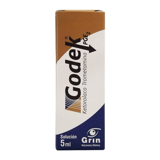 Godek solución oftálmica 5 ml