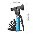 thumbnail image 3 of Ycolew Multitool Hammer 14in1, Camping Accessories Survival Gear, Cool Gadgets for Men, Anniversary Unique Gifts for Him Boyfriend Husband, Mens Gifts for Birthday, Tools for Men, 3 of 3