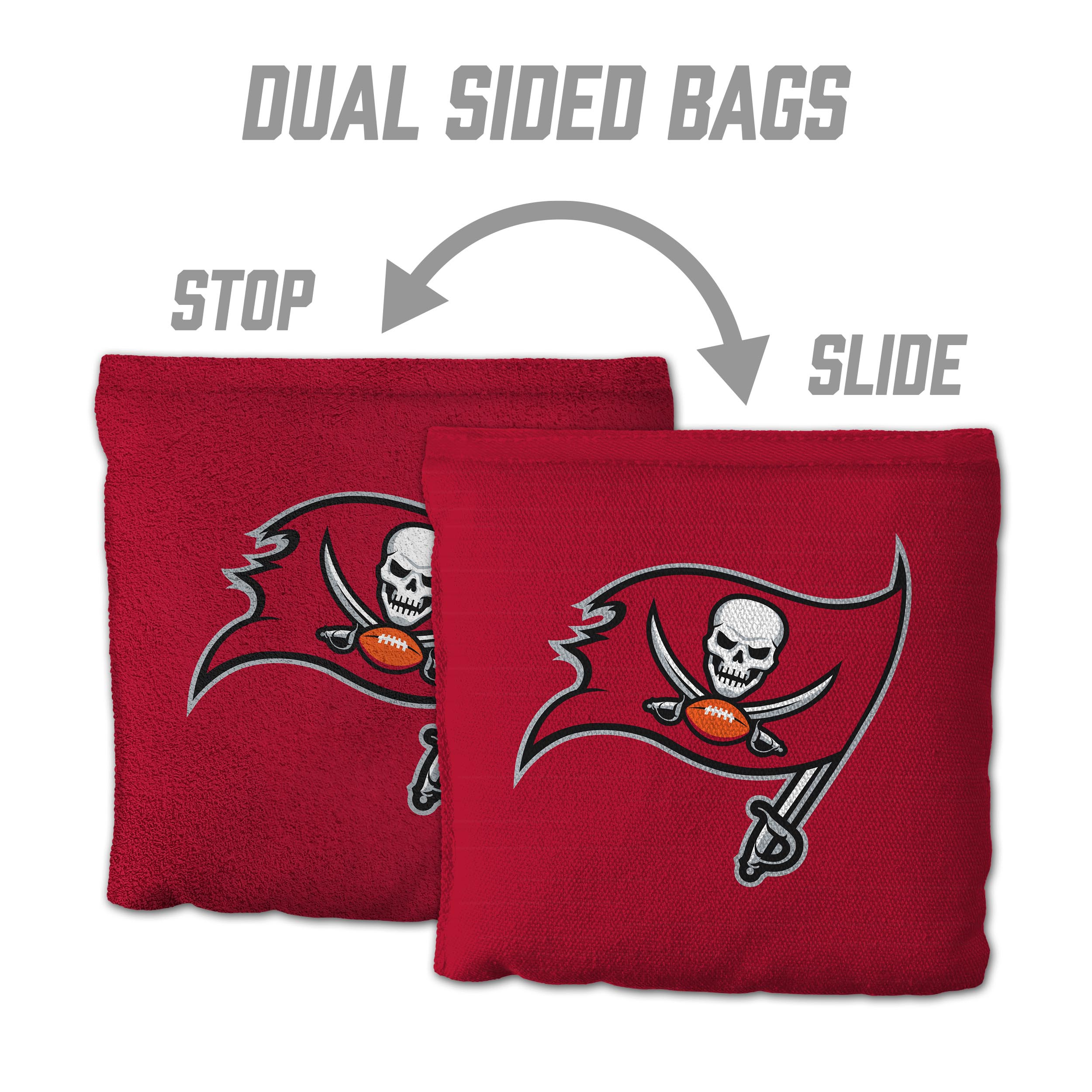 Tampa Bay Buccaneers 8pk Licensed Cornhole Bags