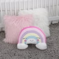 thumbnail image 4 of Little Love by Nojo Rainbow Decorative Pillow Multi Color, 4 of 9