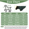 thumbnail image 4 of UOSIA Winter Coat for Small and Medium Dogs, Puppy Plaid Jacket, Pet Thickened Outfits, 4 of 7
