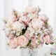 thumbnail image 3 of 1pc Artificial Flowers, Fake Peony Bouquet, Silk Faux Flower For Wedding Centerpieces Bouquets DIY Floral Decor Home Decoration, Valentine's Day Decor, Mother's Day Gifts Birthday Gifts, 3 of 5