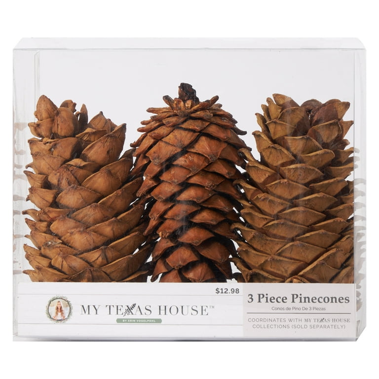 3- 1.5 Triple Pinecone on 6 wired pick- Case of 100