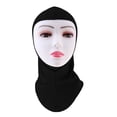 thumbnail image 2 of Snorkeling Swim Mascarilla Protección solar Cabeza transpirable Protector solar Negro shamjiam  Gorro de natación para esnórquel, 2 of 9