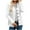 White, variant on Kaemgyyd Women Casual Coat Lightweight Button down Long Sleeve Shacket Jacket Fall Solid Color Outwear with Pockets