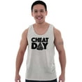 thumbnail image 3 of Cheat Day Pizza Fitness Food Craving Tank Top T Shirts Men Women Brisco Brands X, 3 of 6