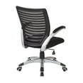thumbnail image 3 of Office Star Products Mesh Seat and Screen Back Office Chair Blue, 3 of 5
