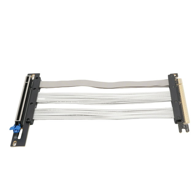 PCIe 5.0 16X Riser Cable, 128GB s Flexible Gen 5 GPU Extension Cable with Dual Grounding and EMI Protection, for RTX4090 5090 RX8900 RX7900XTX and M.2 SSDs