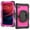 Black+Rose, variant on Allytech Heavy Duty Rugged Case for Lenovo Tab M11 11" 2024, Adjustable Kickstand Case with Built-in Screen Protector, Anti-Drop Shockproof Full Body Protection Case - Black Rose