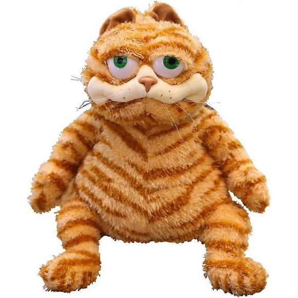 Fat orange tabby cat plush toy, cute realistic yellow tabby cat plush toy, tabby kitten plush toy