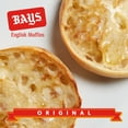 thumbnail image 5 of Bays Original English Muffins, 6 count, Kosher Plain Pre-sliced English Muffins, 12 oz Tray, 5 of 14