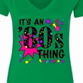 thumbnail image 4 of Inktastic It's an '80s Thing Women's V-Neck T-Shirt, 4 of 5