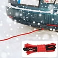 thumbnail image 5 of Synthetic Winch Rope - 3/16 x 50 ft, Winch Rope with Sheath for ATV UTV SUV Jeep Truck Boat Ramsey Synthetic Rope (Red), 5 of 5
