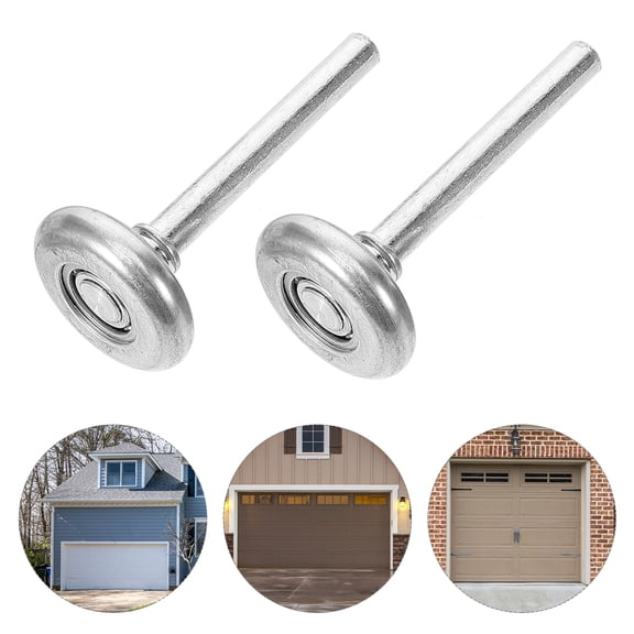 Topbathy 4-Pack Garage Door Rollers, Metal Construction, Easy Installation, Ideal for Industrial and Heavy-Duty Use