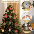 thumbnail image 6 of Acrylic Blanks, 20Pcs Clear Acrylic Ornament Keychain for Crafts 3” Round Flat Acrylic Discs Ornament for DIY 2022 Christmas Ornament Vinyl Art Crafting Handmade Gifts, 6 of 7