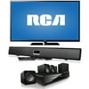 RCA LED65G55R120Q 65" 1080p 120Hz LED HDTV with Home Theater System or Sound Bar and Optional Accessories