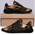 thumbnail image 3 of Boxer Halloween Pumpkin America Shoes Women's Fashion Sneakers Tennis Running Shoes for Men Women Black Size 9, 3 of 7