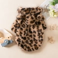 thumbnail image 4 of Winter Warmth Coat for Small and French Leopard Pattern Jacket for Winter Weather, 4 of 6