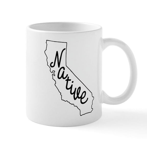 CafePress - California Native - 11 oz Ceramic Mug - Novelty Coffee Tea Cup