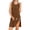 Brown, variant on Post Shoulder Surgery Dresses Women Sleeveless Tear Away Short Tank Dress Surgery Recovery Clothing Easy To Wear and Take Off Adaptive Side Closure Clothes Navy XXL
