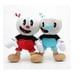 thumbnail image 1 of 2026 2pcs 10" Cuphead Game Cuphead Mugman Mecup Brocup Plush Toy Kids Gifts, 1 of 1