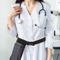 thumbnail image 4 of IFANLANDOR 1Pc Bag Grey Oxford Fabric Slim Storage For Medical Staff Every Day Use, 4 of 8