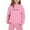 Pink, variant on WOYY Toddler Girls Outfits California Print Hoodie Sweatpants Set, 2 Piece, Sizes 3-4T