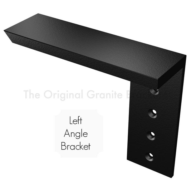 Side Wall Hidden Countertop Support Bracket (08 inch, Left) Walmart