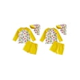 thumbnail image 2 of BemeyourBBs Toddler Baby Girls Boys Swimsuits Cute Infant Bathing Suit Turtle Tree Dinosaur Swimwear Rash Guard Long Sleeve Tops with Swim Trucks Shorts and Hat Set Summer Beachwear, 2 of 9